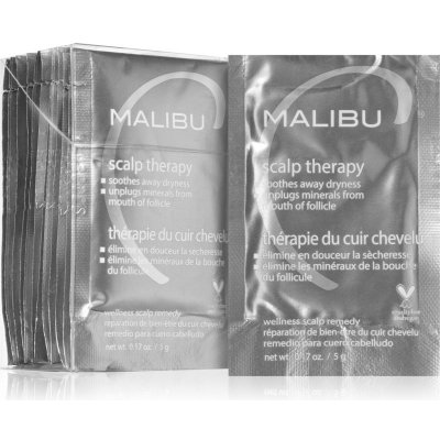 Malibu C Wellness Hair Remedy Scalp Therapy péče o pokožku hlavy 12 x 5 g – Zboží Mobilmania