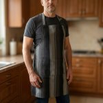 Forbyt kuchyňská zástěra pánská SRI 25316 tmavě šedý pruh 70x90cm – Hledejceny.cz