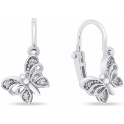 Brilio Silver náušnice EA187W – Sleviste.cz