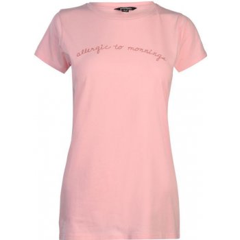 Golddigga Slogan T Shirt Ladies Candy Pink