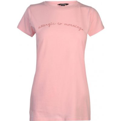 Golddigga Slogan T Shirt Ladies Candy Pink