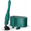 Erotický nábytek Zalo Sesh Compact Sex Machine Turquoise Green