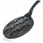 Banquet Crystal na 7 lívanců s nepřílnavým povrchem Granite Brown Smile 26 cm – Hledejceny.cz