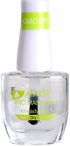 Astor Nail Care Pro Manicure Quick Dry Top Coat rychleschnoucí vrchní lak  na nehty 002 Already Dry! 12 ml od 58 Kč - Heureka.cz