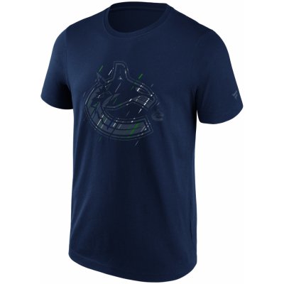 Fanatics pánské tričko Vancouver Canucks Etch T-Shirt