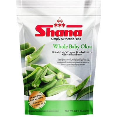 Shana Mražená baby okra (ibiškovec jedlý) 300 g – Zboží Mobilmania