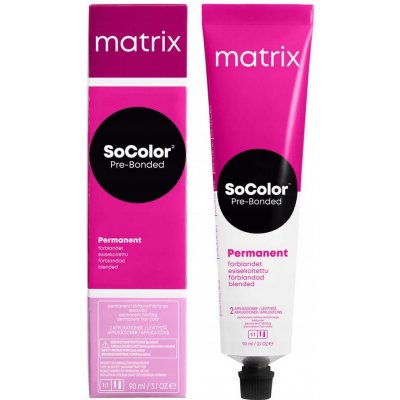 Matrix So color Beauty Permanent Cream Hair Colour 6N Dark Blonde Neutral barva na vlasy 90 ml