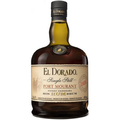 El Dorado Single Still Port Mourant 2009 40% 0,7 l (holá láhev)