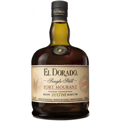 El Dorado Single Still Port Mourant 2009 40% 0,7 l (holá láhev) – Zbozi.Blesk.cz