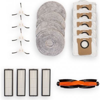 Mobilly Xiaomi X10+, Dreame L10 kartáče a filtry a mopovací textilie 18 ks – Zboží Dáma