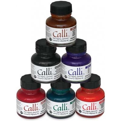 Daler Rowney Umělecké tuše Calli 29,5ml 031 Green – Sleviste.cz