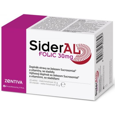 Sideral Folic 30 mg 20 sáčků – Zbozi.Blesk.cz