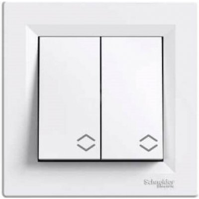 Schneider Electric Asfora komplet jednonasobny 6+6 POLAR – Hledejceny.cz