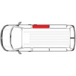 Reimo Obložení pravých posuvných dveří Cover Plus Fiat Ducato, 1 díl, bílé varianta L3H2