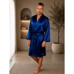 Pánský hedvábný župan kimono Královsky modrá – Hledejceny.cz