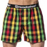 Horsefeathers APOLLO BOXER SHORTS rasta – Zboží Dáma