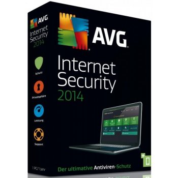 AVG Internet Security 2014 1 lic. 1 rok DVD EDU (ISCCN12DCZS001)