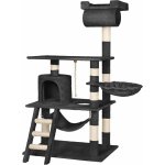 Tectake Kočičí škrabadlo Stokeley 141 cm – Zboží Dáma