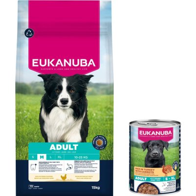 Eukanuba Premium Nutrition Adult Medium Breed s kuřecím 15 kg – Hledejceny.cz