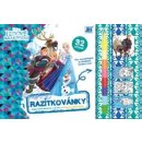 Omalovánka Razítkovánky FROZEN Ledové království