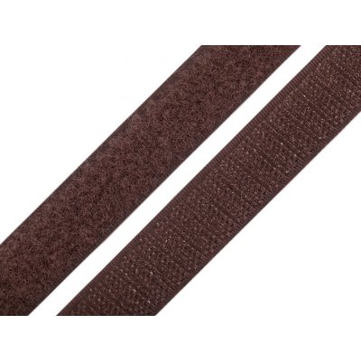 Prima-obchod Suchý zip háček + plyš šíře 20 mm, barva (161) hnědá – Hledejceny.cz