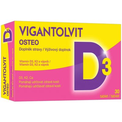 Vigantolvit Osteo 30 tablet – Hledejceny.cz