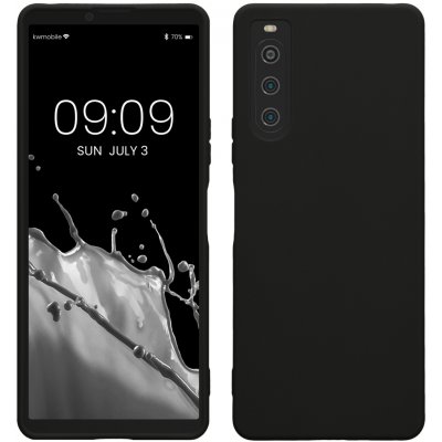 kwmobile kryt na mobil Sony Xperia 10 V černá – Zboží Živě