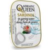 Konzervované ryby Adriatic Queen Sardinky v pramenité vodě 105 g