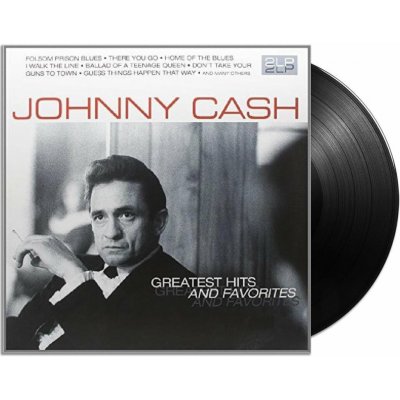 Cash Johnny - Greatest Hits And Favorites LP – Hledejceny.cz