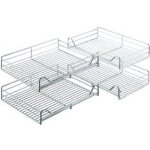 KESSEBÖHMER- MAGIC CORNER sada košů celodrátěných chrom – Zbozi.Blesk.cz