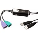 Aten CS-692 DataSwitch 2:1 (kláv.,HDMI,myš,audio) USB, s kabely, DO