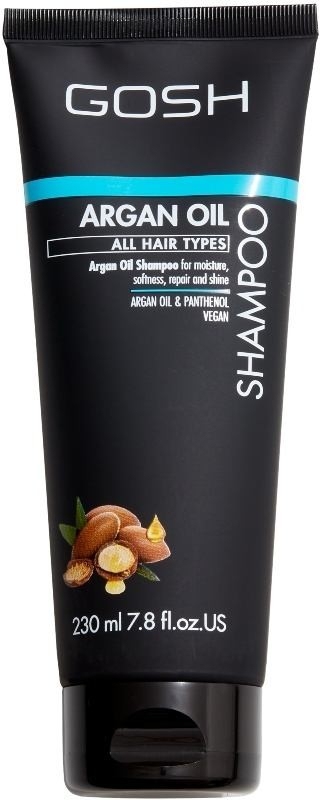 Gosh Copenhagen Argan Oil Shampoo jemný mycí šampon 230 ml