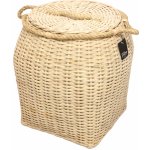 Hitra Ratanový koš BELLY kulatý vysoký natur – Zboží Dáma