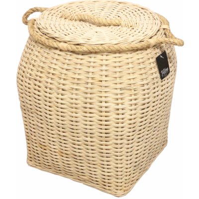 Hitra Ratanový koš BELLY kulatý vysoký natur – Zboží Dáma