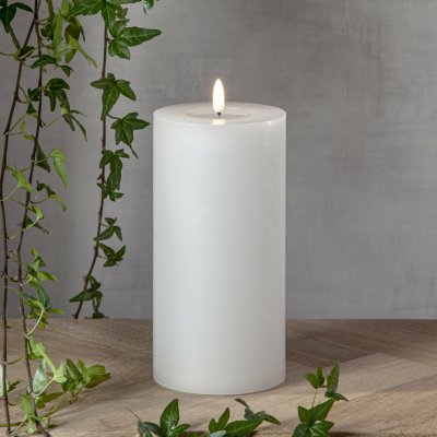 Star trading LED svíčka FLAMME FLOW V.22,5cm bílá – Hledejceny.cz