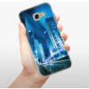 Pouzdro a kryt na mobilní telefon Samsung iSaprio Night City Blue Samsung Galaxy A5 2017