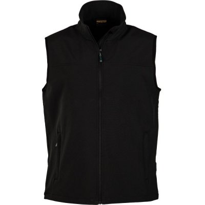 HI-TEC Luman pánská softshellová vesta černá