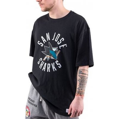 Mitchell & Ness triko NHL LEGENDARY SLUB SS Tee SHARKS Black