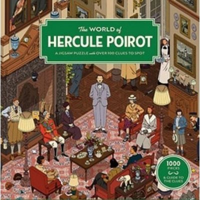 The World of Hercule Poirot 1000 Piece Puzzle: A 1000-Piece Jigsaw Puzzle Agatha Christie LtdPevná vazba – Zbozi.Blesk.cz