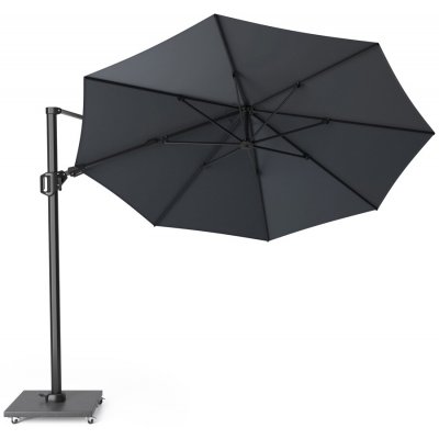Platinum Náhradní vrchlík na kruhový slunečník Challenger T1/T2 350 cm Anthracite – Hledejceny.cz