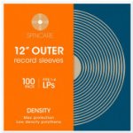 SPINCARE DENSITY 12 Inch 400g Polythene Outer Vinyl Record Sleeves 100ks – Zboží Živě
