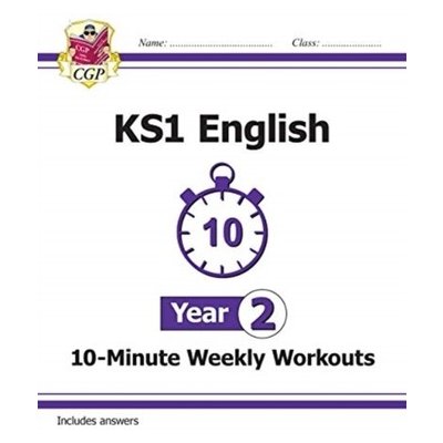 New KS1 English 10-Minute Weekly Workouts - Year 2 (Books CGP)(Paperback / softback) – Hledejceny.cz