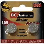 Westinghouse alkalická knoflíková 1,5V baterie LR44, blistr 2 ks – Hledejceny.cz