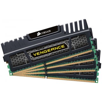 Corsair Vengeance Black DDR3 8GB 1600MHz CL9 (4x2GB) CMZ8GX3M4X1600C9