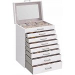 Songmics šperkovnice Amory bílá – Zboží Mobilmania