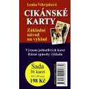 Cikánské karty - Základní návod na výklad + sada 36 karet - Lenka Vdovjaková