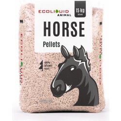 ECOLIQUID Animal Horse Pellets 15 kg 26 l