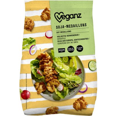 Veganz sójové medailónky 250 g – Hledejceny.cz