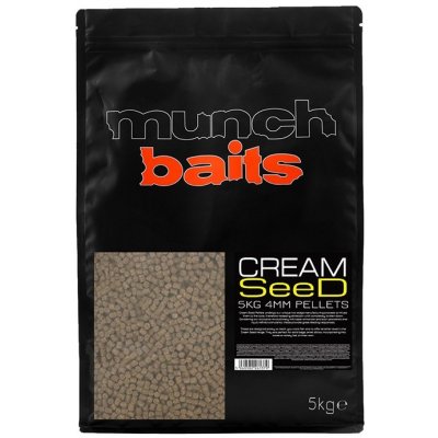 MUNCH BAITS Pelety Cream Seed 5kg 4mm – Hledejceny.cz