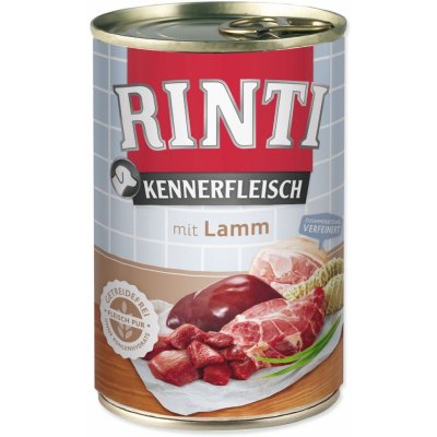 Rinti Kennerfleisch jehněčí 400 g – Zboží Mobilmania